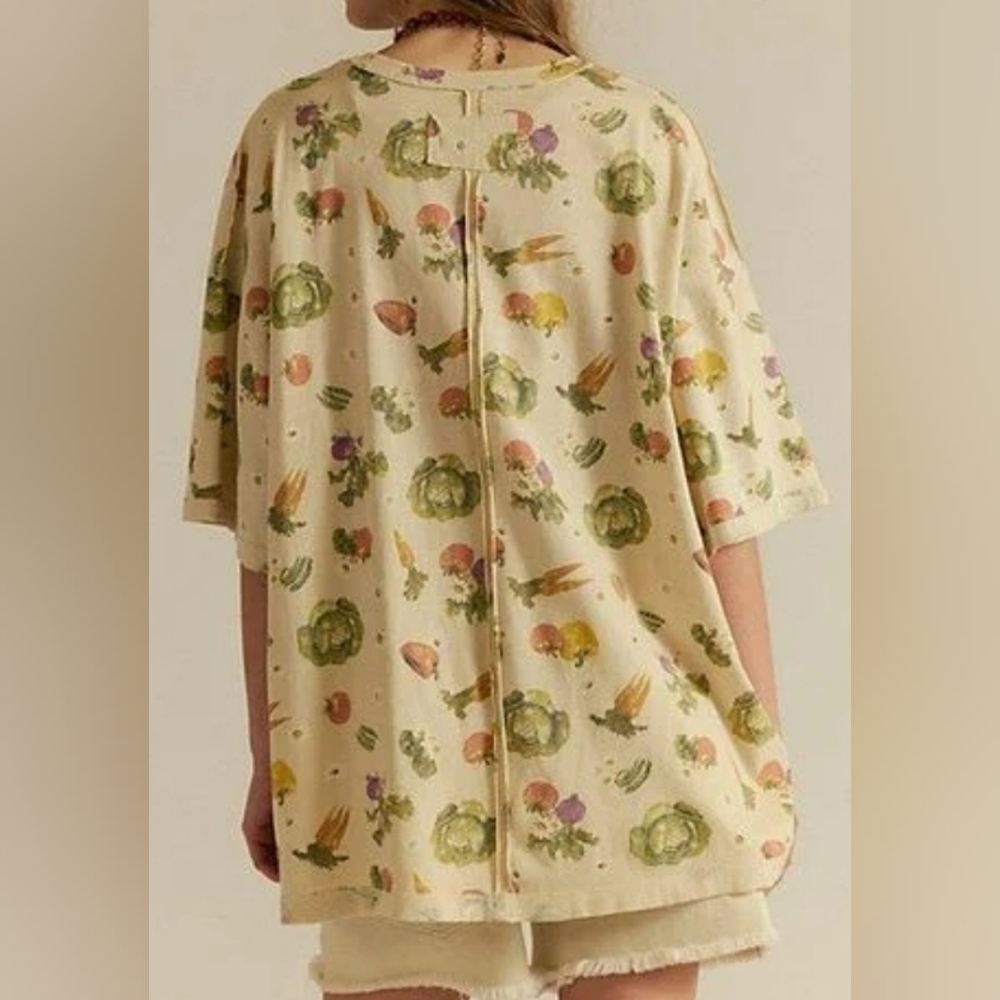 Free People We The Free Printed Devon Tee - Picture 3 of 9